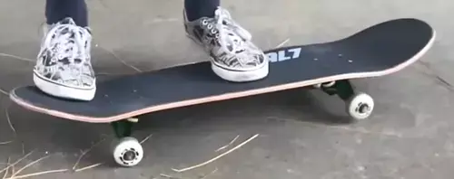Mellow concave of the deck