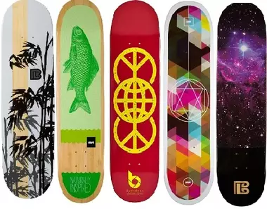 Bamboo Graphic- Popular Skateboard Decks