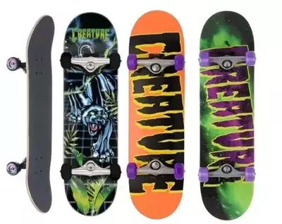 Creature Skateboard Completes for Vert and Street