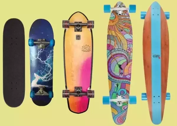 Types of skateboards